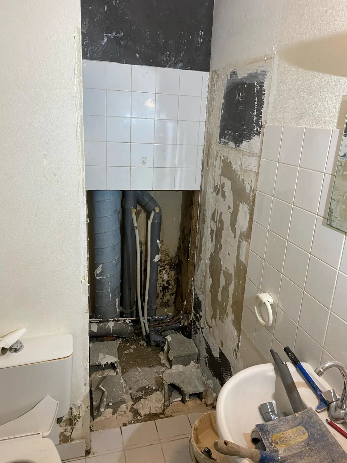 Avant les travaux