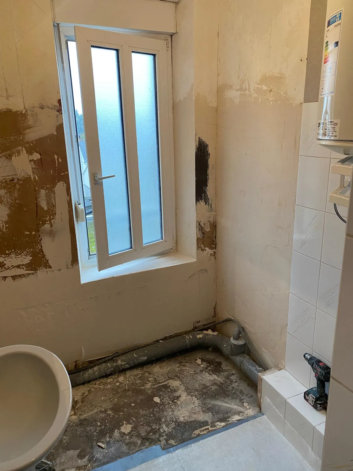 Avant les travaux
