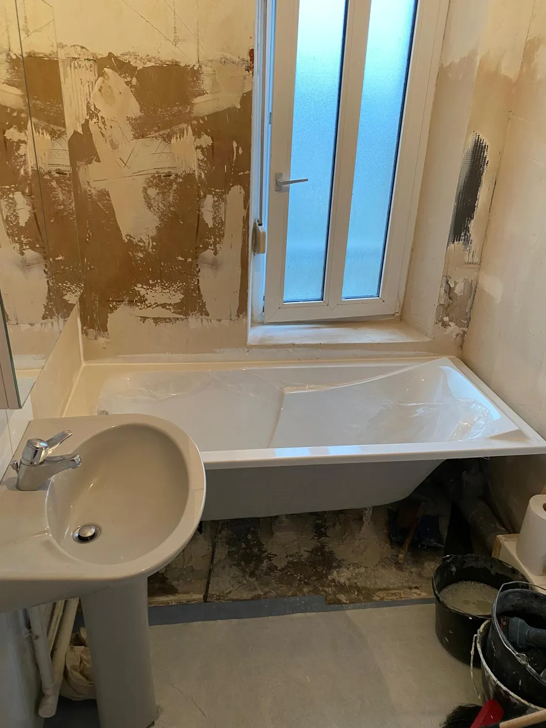 Avant les travaux