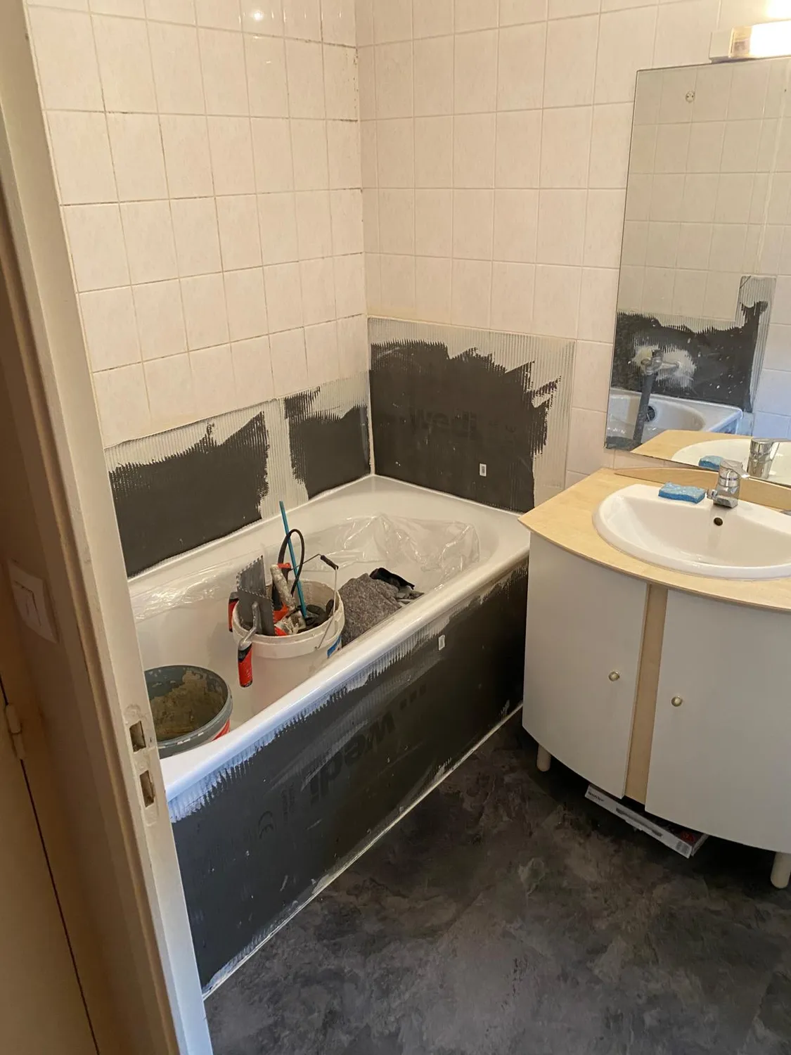 Avant les travaux