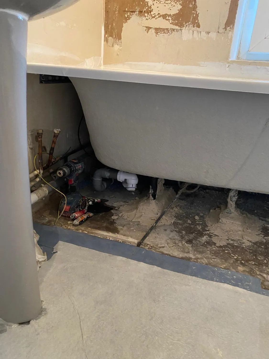 Avant les travaux
